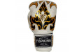 Боксерские перчатки TKB Kanok white 14 oz