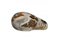 Боксерские перчатки TKB Kanok white 14 oz