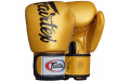 Боксерские перчатки Fairtex BGV19 gold 10 oz