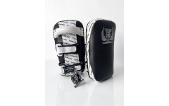 Тайские пэды Top King TKKPF black white L Тайские пэды Top King TKKPF black white L